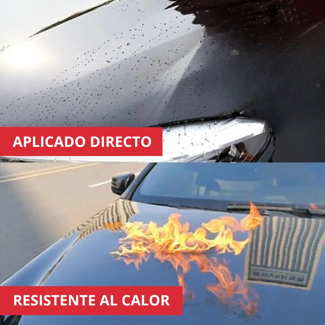 Spray Protector Nanotecnológico con Brillo Espejo para Autos – Efecto Profesional sin Pulidora *Envió Gratis*